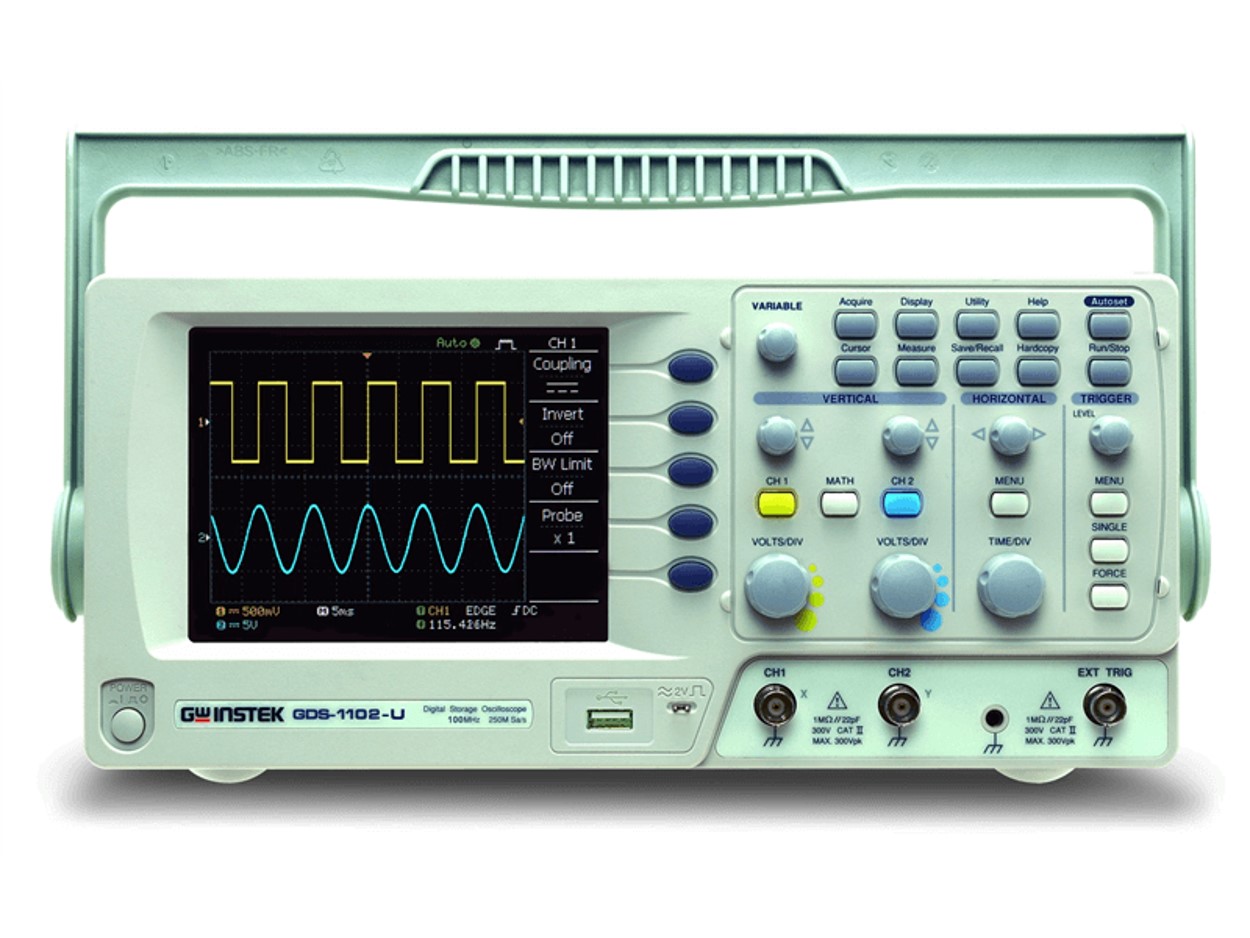 GDS-1000-U 시리즈 100MHz/70MHz/50MHz 디지털 스토리지 오실로스코프, GWINSTEK