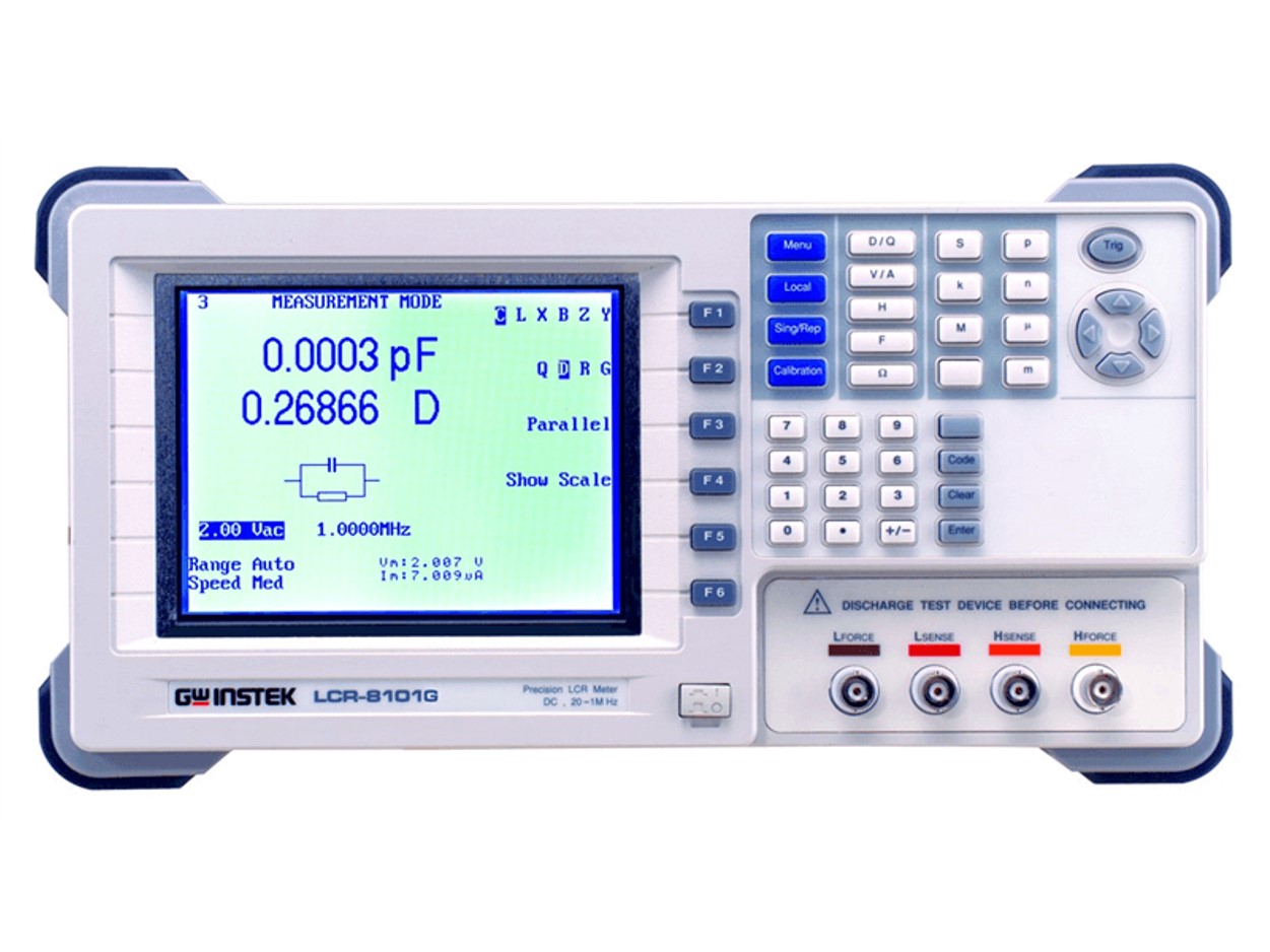 LCR-8000G 시리즈 10MHz/5MHz/1MHz 고정밀 LCR 미터, GWINSTEK