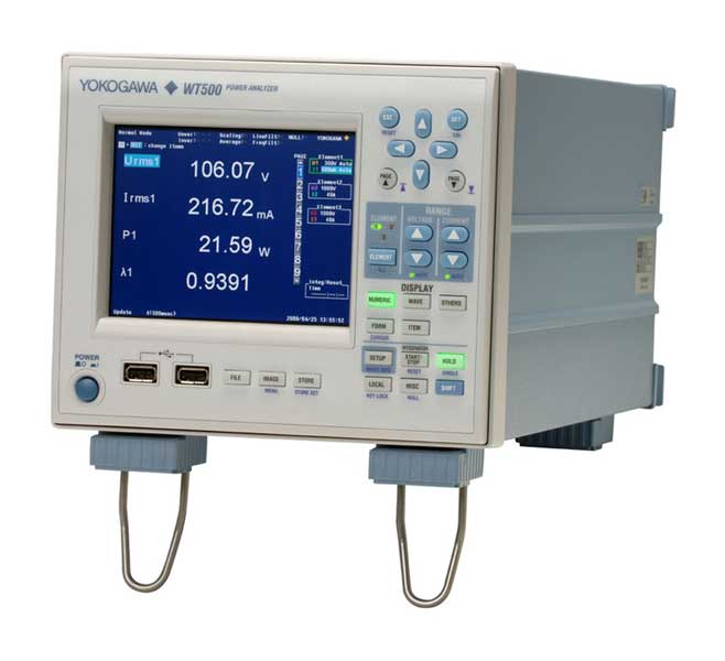 전력분석기,WT500,High Performance Power Analyzer,YOKOGAWA