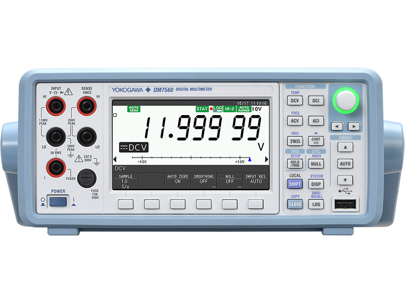 멀티메터,DM7560,벤치 타입 디지털 멀티메터,YOKOGAWA