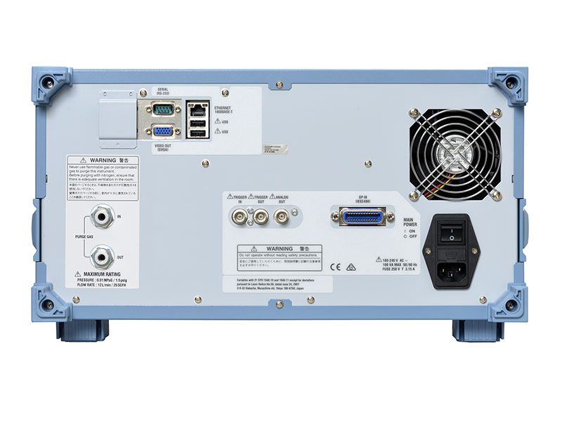 광측정장비,AQ6370 Series,AQ6375B,LONG WAVELENGTH OPTICAL SPECTRUM ANALYZER,YOKOGAWA