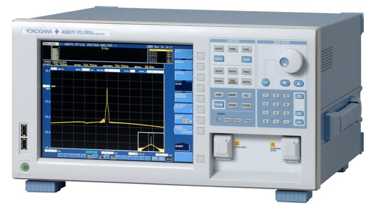 광측정장비,AQ6370 Series,AQ6376,THREE MICRON OPTICAL SPECTRUM ANALYZER,YOKOGAWA