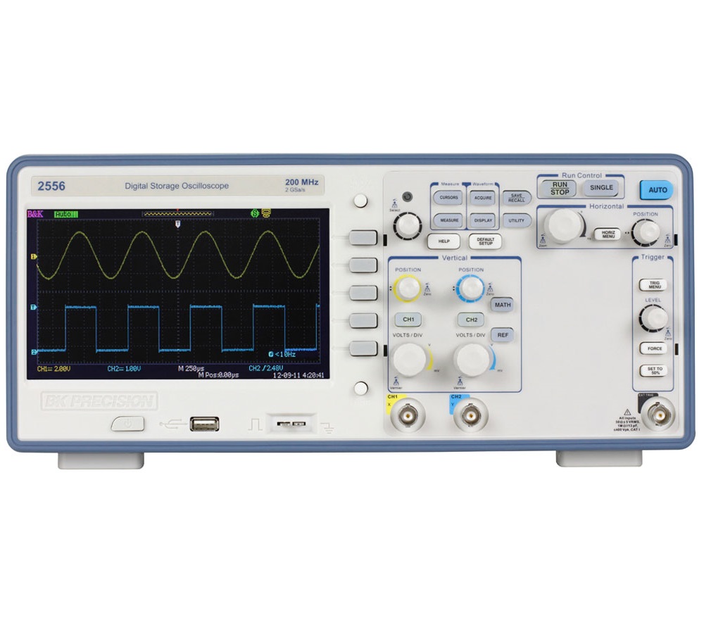 2550 시리즈 디지털 오실로스코프, BK PRECISION