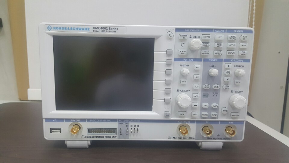 중고오실로스코프  로데슈바르즈 HMO1002,50MHz/2채널 , R&S Oscilloscope