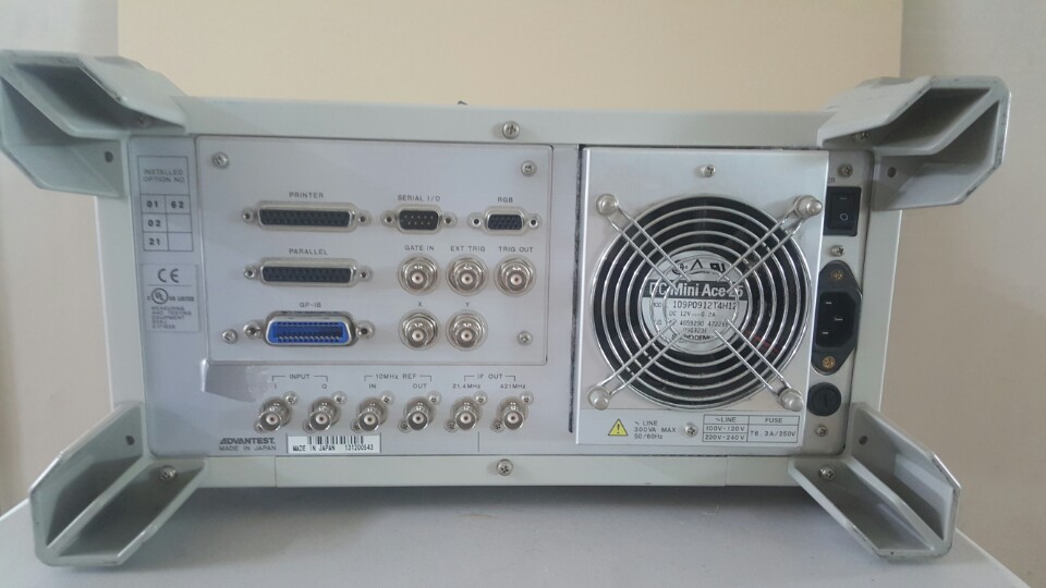 26.5GHZ 스펙트럼분석기 렌탈, R3273 100Hz~26.5GHz ADVANTEST SPECTRUM ANALYZER