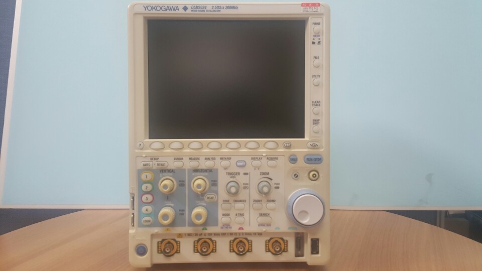 중고 DLM2024,  요꼬가와 혼합 신호 오실로스코프,YOKOGAWA, 200MHz/4채널 스코프렌탈