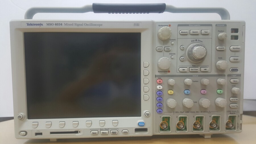 중고 MSO4034 오실로스코프  Tektronix Mixed Signal Oscilloscopes 300MHz, 4채널 판매 및 렌탈, 혼합신호스코프