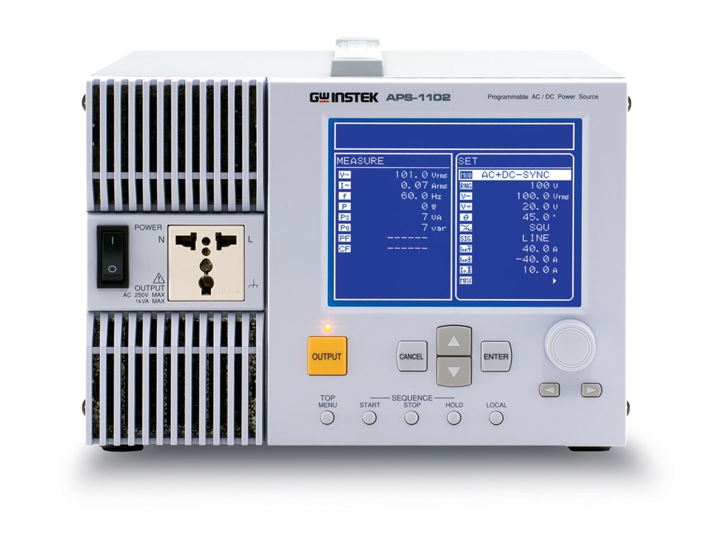 GWINSTEK, AC파워소스, APS-1102A 1kVA AC소소 중고 판매