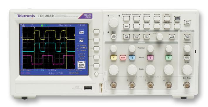 TDS2022C TEKTRONIX 오실로스코프 200MHZ, 2CH, 중고판매