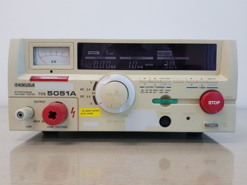 중고 내전압시험기 KIKUSUI TOS5051A AC/DC HIPOT TESTER