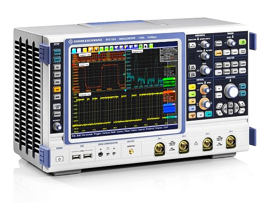 중고 RTM1054 오실로스코프 Rohde & Schwarz 500MHz, 4CH